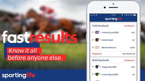 sporting life quick results